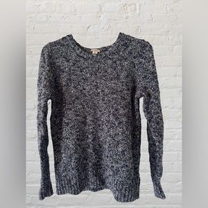 LL Bean Woman’s Small Cotton Marled Ragg Sweater